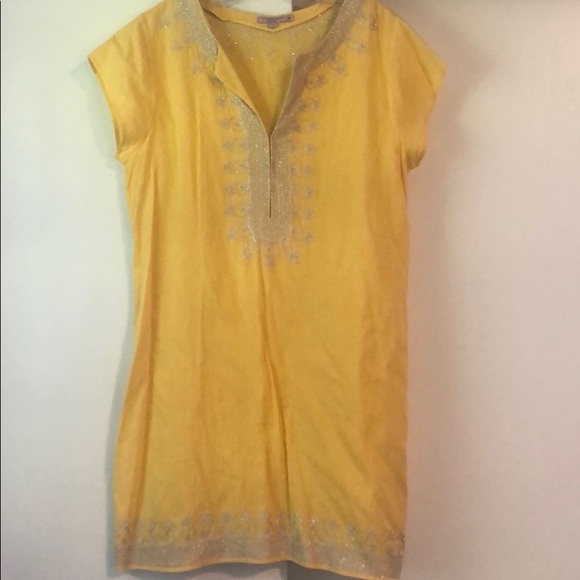 Calypso St. Barth Dresses & Skirts - Calypso St Barth yellow tunic